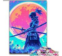 Jigsaw Puzzles for Adults 1000 Mysterious Ninja Samurai, for Age 14 Years And over Home Decor As A Gift for The Whole Family And Friends (Size 26x38cm)