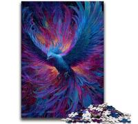 Jigsaw Puzzles for Adults 1000 Mysterious Phoenix Educational Family Game Deal As Gifts for The Whole Family for And Age 14 Years Up 26x38cm