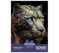 Jigsaw Puzzles for Adults 1000 Mystical Cosmic Leopard Puzzle for Adults Anti-Stress Toys Improve Memory Gifts for Friends And Family 52x38cm/1000pcs