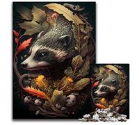 Jigsaw Puzzles for Adults 1000 Myth Badger Wild Animal Wooden Puzzles Perfect for Family Fun on Christmas Thanksgiving BirthdaysEaster 1000 PCS(75x50cm)