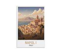 Jigsaw Puzzles for Adults 1000,Napoli Italy Sunset,Puzzles for Adults, Challenging Puzzles, Puzzle Game for The Whole for Women, Gifts for Men, 52x38CM