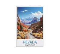 Jigsaw Puzzles for Adults 1000 Nevada Silver State 1000 Piece Puzzle Challenging Game for The Whole for Women,Gifts for Men 50x70cm