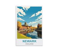 Jigsaw Puzzles for Adults 1000 Newark on Trent Poster Jigsaw Puzzles for Challenging Family Activity Games DIY Puzzle for Home Decor 50x70CM