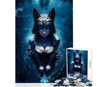Jigsaw Puzzles for Adults 1000 Night Oasis Cleopatra Educational Toy Art Work Gift Educational Game Artists' Collection, Fine Arts Size 38x26cm