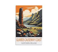 Jigsaw Puzzles for Adults 1000，Northern Ireland Guards Causeway Coast Sunset Jigsaw Puzzles for Adults Educational Game Challenge Toy 1000 Pieces Puzzle for Adult Kids 38x26cm