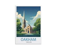 Jigsaw Puzzles for Adults 1000,Oakham England PostersPuzzles for adults, stimulating puzzles, puzzle game for the whole family for women 70x50CM