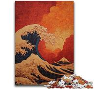Jigsaw Puzzles for Adults 1000 Ocean Waves Suitable for Ages 14 And Up Family Games Deal As Gifts for The Whole Family 26x38cm