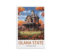 Jigsaw Puzzles for Adults 1000 Olana State Historic Site 1000 Piece Puzzle Challenging Game for The Whole for Women,Gifts for Men 26x38cm