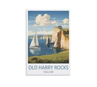 Jigsaw Puzzles for Adults 1000 Old Harry Rocks England JigsawPuzzle 1000 Pieces for Adults Challenging Puzzle Games 50x70cm