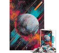 Jigsaw Puzzles for Adults 1000 Orbit Streaks Adult Puzzles Hands-on Game Staycation Kill Time Birthday Present, Gifts, (Size 38x26cm)