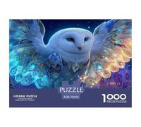 Jigsaw Puzzles for Adults 1000 - Owl Artistic Colorful Animals, Fun And Challenging Family Game Gift Idea, Home Decoration, for Adults & Age 14 Years Up 70x50cm/1000pcs
