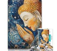 Jigsaw Puzzles for Adults 1000 Painting by starry sky Teenager Jigsaw,Challenging Game Toys Wall Decoration Unique Birthday And Xmas Gifts 38x26cm