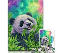 Jigsaw Puzzles for Adults 1000 Panda in Bamboo Forest 1000 Pieces for Adults,Learning Educational Toys Family Games Gifts for Friends And Family (size 38x26cm)