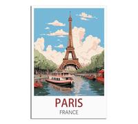 Jigsaw Puzzles for Adults 1000 Paris France 1000 Piece Jigsaw Puzzle For Adults - Challenging Puzzle Perfect for Game Nights 38x52cm