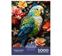 Jigsaw Puzzles for Adults 1000 Parrot Flower Colors Puzzle for Adults Anti-Stress Toys Improve Memory Gifts for Friends And Family 52x38cm/1000pcs