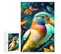 Jigsaw Puzzles for Adults 1000 PCS Abstract Maintain Bird, Elegant, Fantasy, Intricate, Very Attractive, Beautiful, Hyperreal Puzzle For Teenagerss But Fun And Humorous Wishlist with Santa Claus Uniqu
