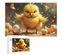 Jigsaw Puzzles for Adults 1000 PCS Adorable Chick Hatching Jigsaws for Adults Fun Games Perfect Decoration Challenging To Complete 1000 PCS