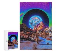 Jigsaw Puzzles for Adults 1000 PCS Alien Desert Planet Jigsaws for Adults Fun Games Perfect Decoration Challenging To Complete 1000 PCS