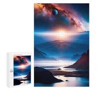 Jigsaw Puzzles for Adults 1000 PCS Alpine Planetary Symphony Adult Puzzles Brain Teaser Game Presents for Women Gifts for Friends And Family 1000 PCS