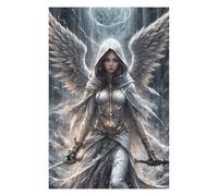 Jigsaw Puzzles for Adults 1000 PCS Archangel Princess Jigsaw Puzzle Toy Wall Decor Analysis And Logic Challenging To Complete 1000 PCS
