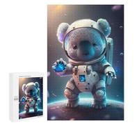 Jigsaw Puzzles for Adults 1000 PCS Astronaut Space Koala Bear Adult Puzzles Brain Teaser Game Presents for Women Gifts for Friends And Family 1000 PCS