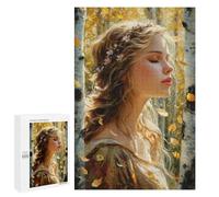 Jigsaw Puzzles for Adults 1000 PCS Autumn Enchanted Forest Fantasy Puzzles for Teenagers Precision Cutting Difficult And Challenge Birthday And Unique Gifts 1000 PCS