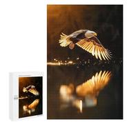 Jigsaw Puzzles for Adults 1000 PCS Beautiful Magical Eagle Adult Puzzles Brain Teaser Game Presents for Women Gifts for Friends And Family 1000 PCS