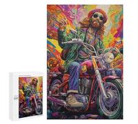 Jigsaw Puzzles for Adults 1000 PCS Biker Journey Jigsaw Relaxing Games Analysis And Logic Unique Birthday And Xmas Gifts 1000 PCS