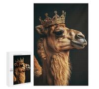 Jigsaw Puzzles for Adults 1000 PCS Camel King Adult Puzzles Brain Teaser Game Presents for Women Gifts for Friends And Family 1000 PCS
