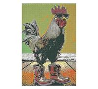 Jigsaw Puzzles for Adults 1000 PCS Chicken Shoes Jigsaws for Adults Relaxing Games Wall Decoration Fun Activities at Home 1000 PCS