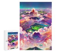 Jigsaw Puzzles for Adults 1000 PCS Cloudy Fantasy Landscape Jigsaws for Adults Fun Games Perfect Decoration Challenging To Complete 1000 PCS