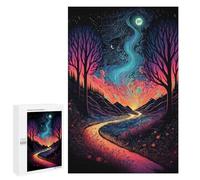 Jigsaw Puzzles for Adults 1000 PCS Colorful Earth 2 Adult Puzzles Brain Teaser Game Presents for Women Gifts for Friends And Family 1000 PCS