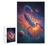 Jigsaw Puzzles for Adults 1000 PCS Cosmic Scorpio Artwork Puzzles for Teenagers Precision Cutting Difficult And Challenge Birthday And Unique Gifts 1000 PCS