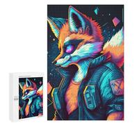 Jigsaw Puzzles for Adults 1000 PCS Cyberfox Gear Jigsaws for Adults Family Games Stress Reliever Birthday Present, Gifts, 1000 PCS