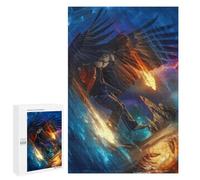 Jigsaw Puzzles for Adults 1000 PCS Eagle-Man in Cosmic Storm Jigsaw Puzzle Family Game But Fun And Humorous Birthday Present, Gifts, 1000 PCS