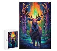Jigsaw Puzzles for Adults 1000 PCS Enchanted Forest Majesty -1 Jigsaw Relaxing Games Analysis And Logic Unique Birthday And Xmas Gifts 1000 PCS