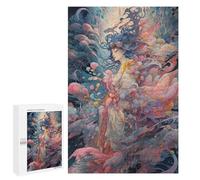 Jigsaw Puzzles for Adults 1000 PCS Fantasy Artwork Ethereal Beauty Puzzle For Teenagerss But Fun And Humorous Wishlist with Santa Claus Unique Birthday And Xmas Gifts 1000 PCS