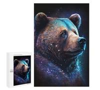 Jigsaw Puzzles for Adults 1000 PCS Galactic Bear Portrait -1 Puzzle For Teenagerss But Fun And Humorous Wishlist with Santa Claus Unique Birthday And Xmas Gifts 1000 PCS
