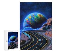 Jigsaw Puzzles for Adults 1000 PCS Galactic Highway to Nowhere Jigsaws for Adults Family Games Stress Reliever Birthday Present, Gifts, 1000 PCS