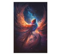 Jigsaw Puzzles for Adults 1000 PCS Galactic Phoenix Rise -1 Adult Puzzles Family Game Presents for Women Christmas Birthday Gifts 1000 PCS