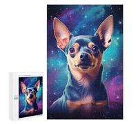 Jigsaw Puzzles for Adults 1000 PCS Galactic Pup Portrait -3 Jigsaw Relaxing Games Analysis And Logic Unique Birthday And Xmas Gifts 1000 PCS