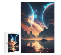 Jigsaw Puzzles for Adults 1000 PCS Galactic Space Exploration Jigsaws for Adults Relax Games Presents for Women Gifts for Friends And Family 1000 PCS