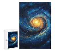 Jigsaw Puzzles for Adults 1000 PCS Galactic Whirlpool Painting Jigsaw Puzzles for Teenagers Improve Memory Train Your Brain And Hands Stress Reduction Gifts 1000 PCS