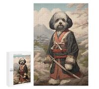Jigsaw Puzzles for Adults 1000 PCS Havanese The Samurai Puzzle for Adults Hands-on Game Wall Decoration Fun Activities at Home 1000 PCS