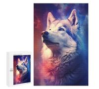 Jigsaw Puzzles for Adults 1000 PCS Husky Dogs Jigsaws for Adults Toy Wall Decor Perfect Decoration Challenging To Complete 1000 PCS