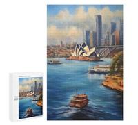 Jigsaw Puzzles for Adults 1000 PCS Iconic Sydney Harbour Jigsaws for Adults Toy Wall Decor Perfect Decoration Challenging To Complete 1000 PCS
