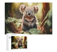 Jigsaw Puzzles for Adults 1000 PCS Koala in The Wild Nature's Adorable Masterpiece Puzzle for Adults Relax Games Difficult Hard Gifts for Friends And Family 1000 PCS