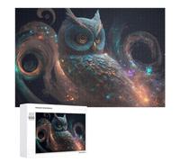 Jigsaw Puzzles for Adults 1000 PCS Magical Celestial Owl Artwork Puzzle for Adults Relax Games Difficult Hard Gifts for Friends And Family 1000 PCS