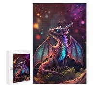 Jigsaw Puzzles for Adults 1000 PCS Magical Dragon Artwork Jigsaws for Adults Family Games Stress Reliever Birthday Present, Gifts, 1000 PCS