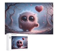 Jigsaw Puzzles for Adults 1000 PCS Magical Forest Heart Balloon Jigsaw Relaxing Games Analysis And Logic Unique Birthday And Xmas Gifts 1000 PCS